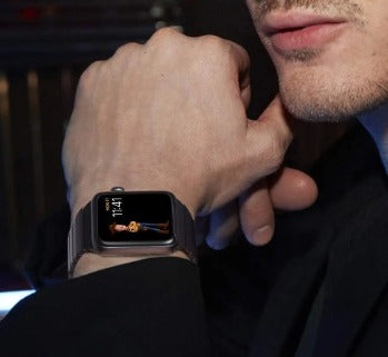 Correa Smartwatch Ultra Metalica Negro