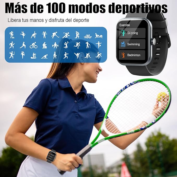 Smartwatch serie 10 con pantalla 2.2 pulgadas