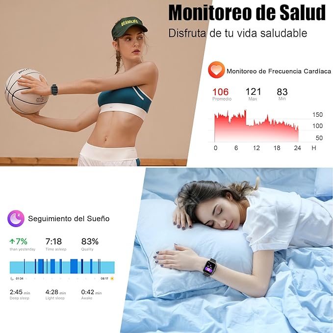Smartwatch serie 10 con pantalla 2.2 pulgadas