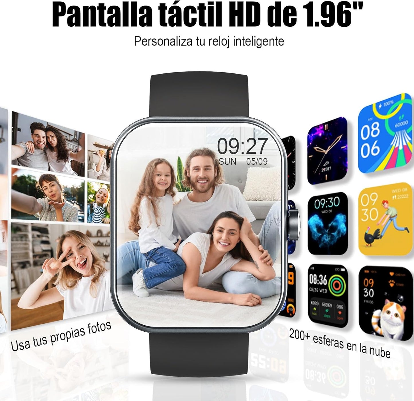 Smartwatch serie 10 con pantalla 2.2 pulgadas
