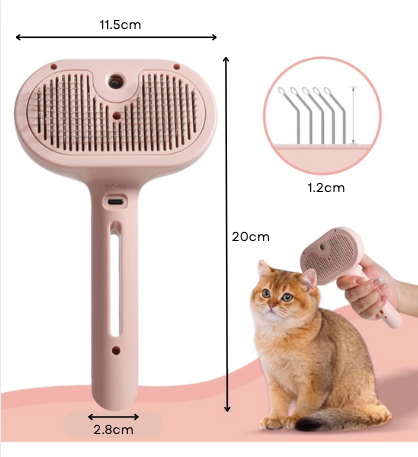PETVAPORPRO - Cepillo de Vapor para Mascotas