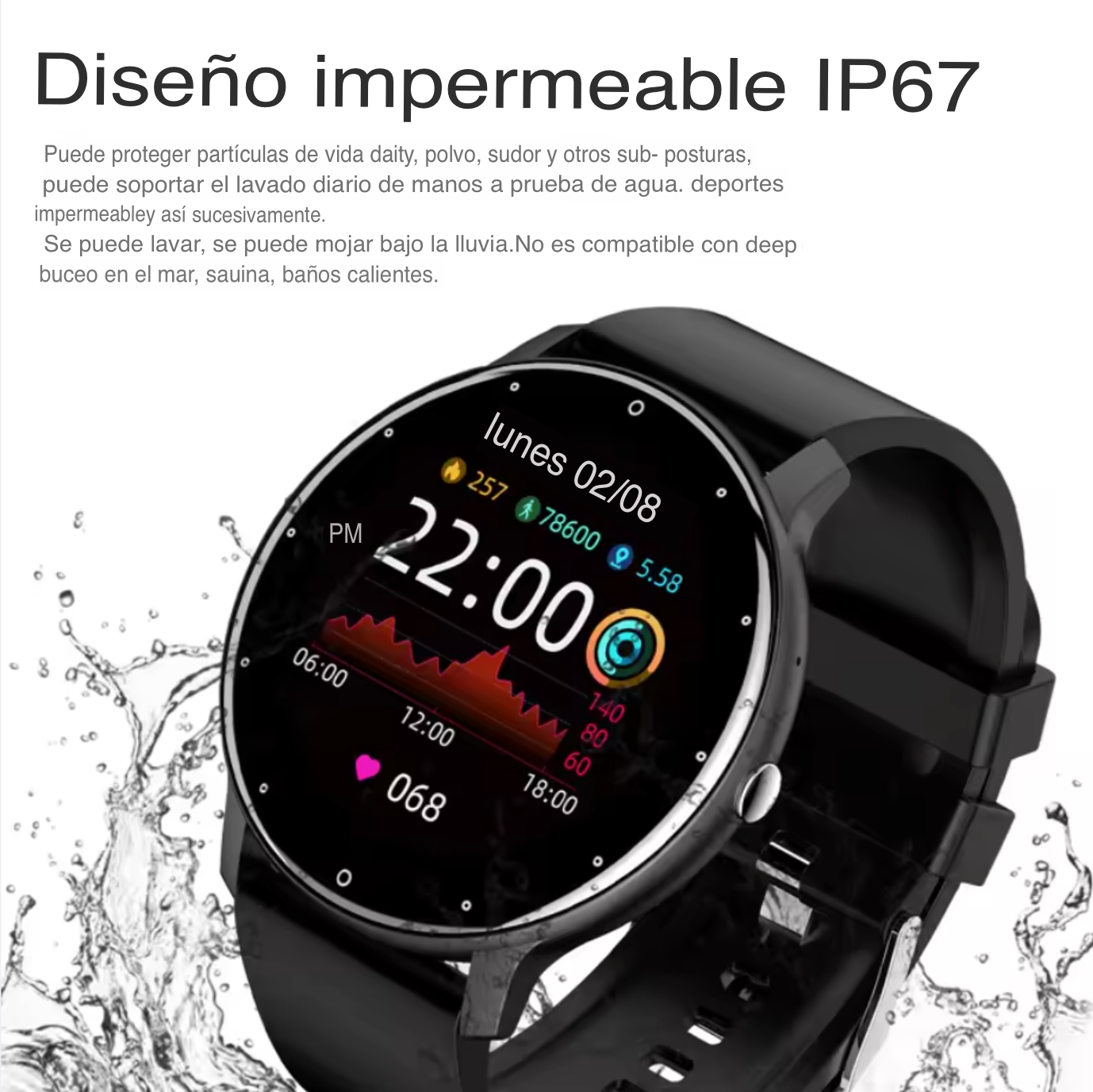 Smart watch Deportivo - SmartFit Pro