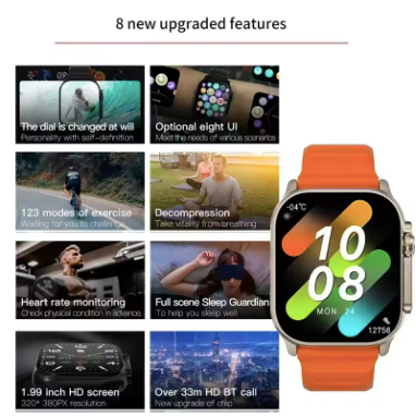 Smartwatch serie 10 con pantalla 2.2 pulgadas