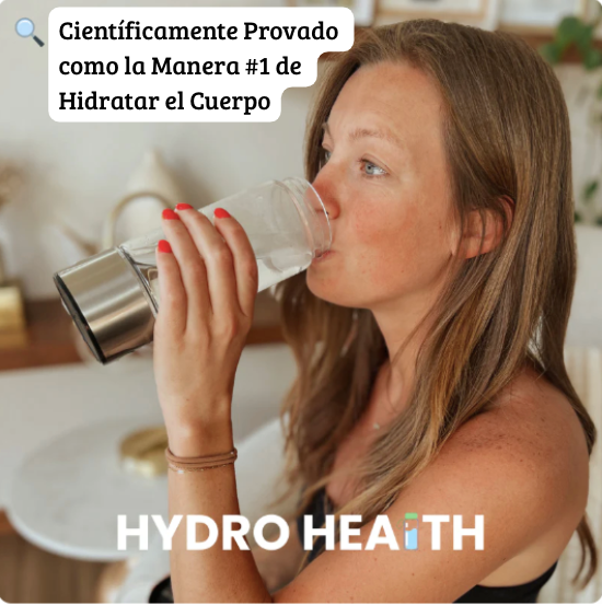 Botella de Agua Hidrogenada: Salud Excelente (HYDRO HEALTH)
