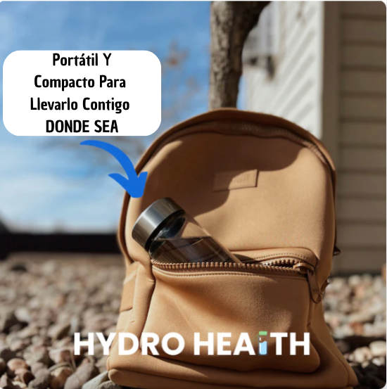 Botella de Agua Hidrogenada: Salud Excelente (HYDRO HEALTH)