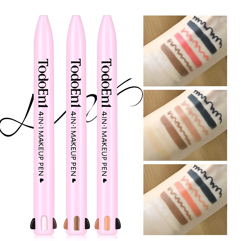 Waterproof 4 en 1 Lápiz Maquillaje - TodoEn1