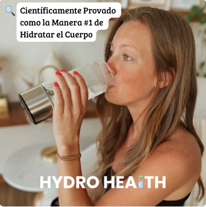 Botella de Agua Hidrogenada: Salud Excelente (HYDRO HEALTH)