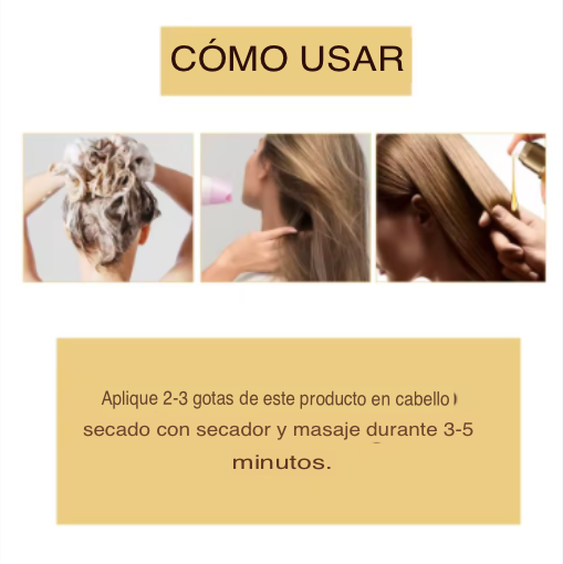 Aceite esencial Reparador de Colágeno - Hair Oil Repair