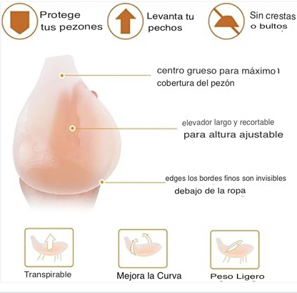 LiftBra™ – Sujetador Adhesivo Invisible (2 uds)