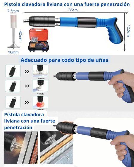 CLAVEX PRO - Pistola de Clavos