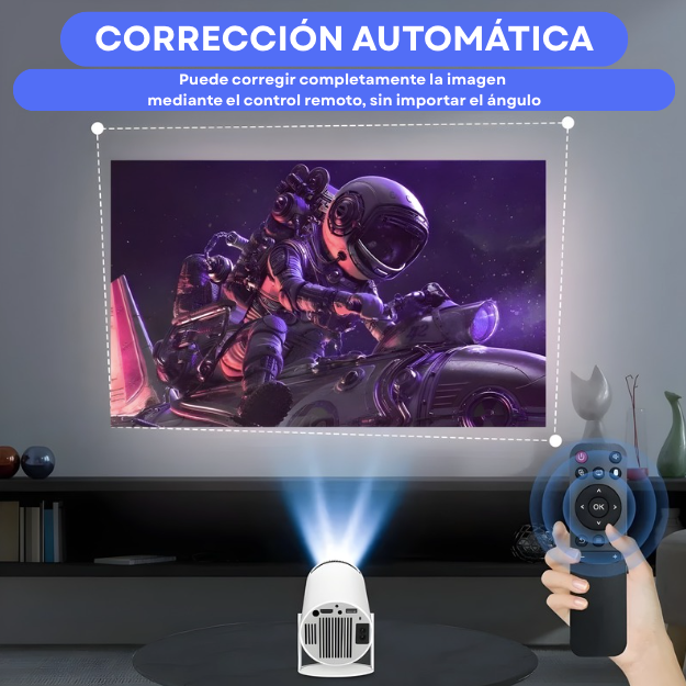 VISIONPRO - Proyector Portátil Ultra HD