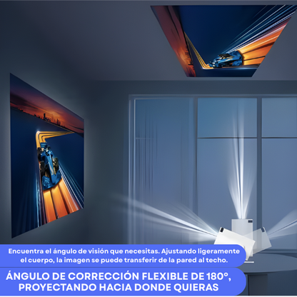 VISIONPRO - Proyector Portátil Ultra HD