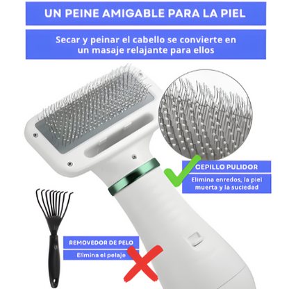 Secador de Mascotas 2 en 1