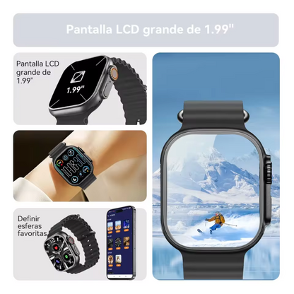Smartwatch Ultra Pro con 2 correas
