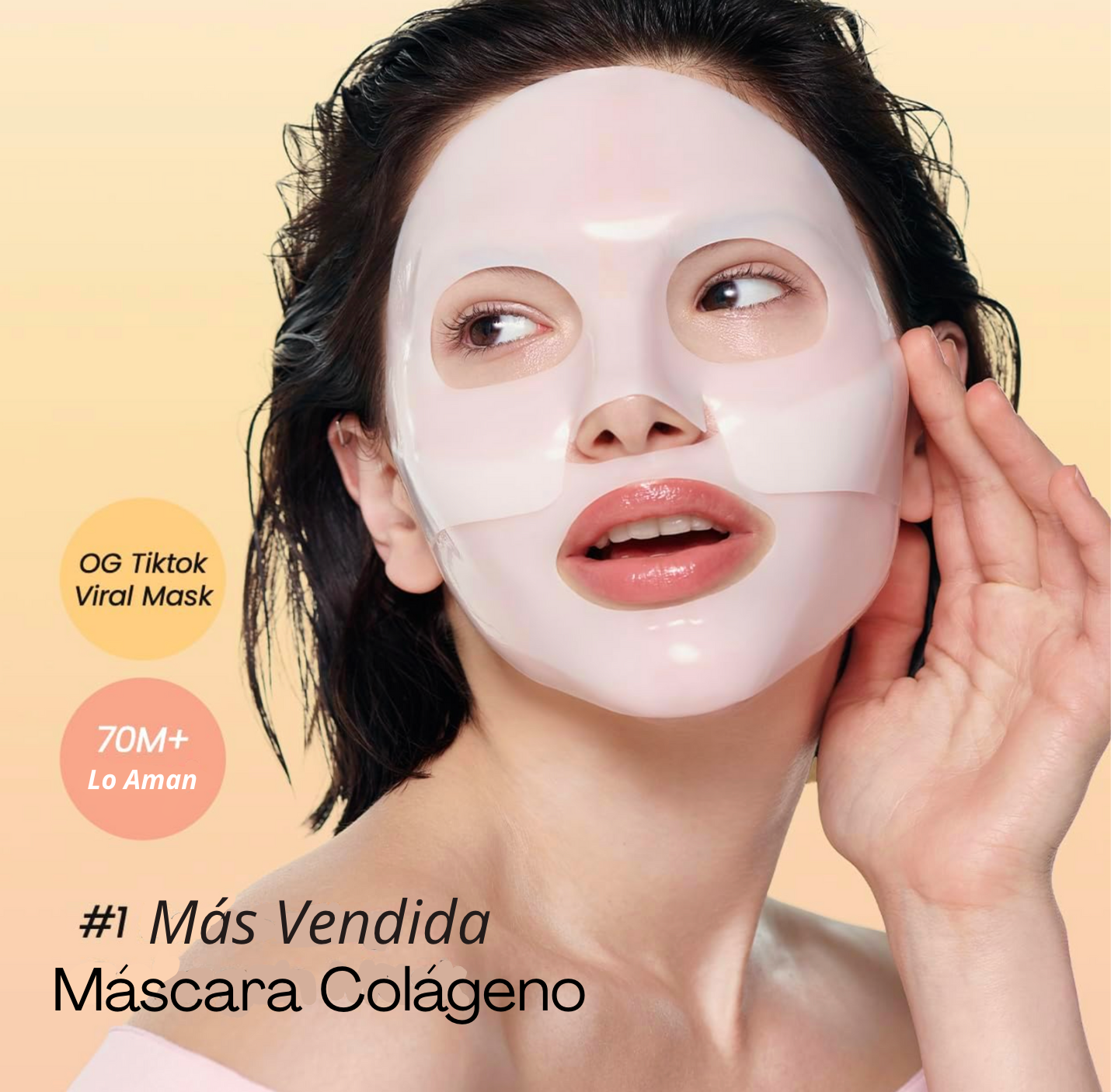 Mascarilla Colágeno Glow Profundo - 5 uds.