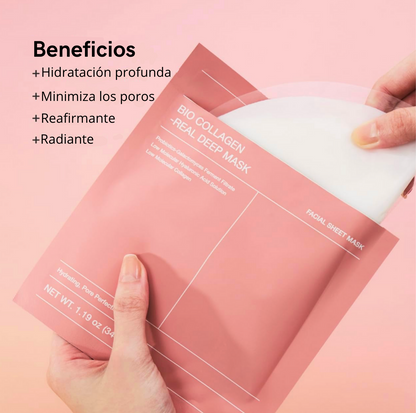 Mascarilla Colágeno Glow Profundo - 5 uds.