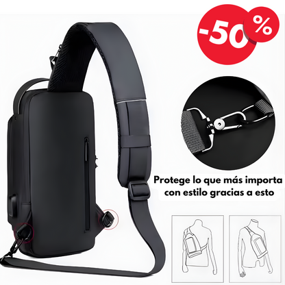 LOCKSAFE™ - Bolso cruzado antirrobo