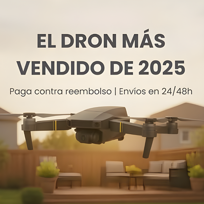 AIRVISION - Dron con Doble Cámara 4k + Maletín GRATIS