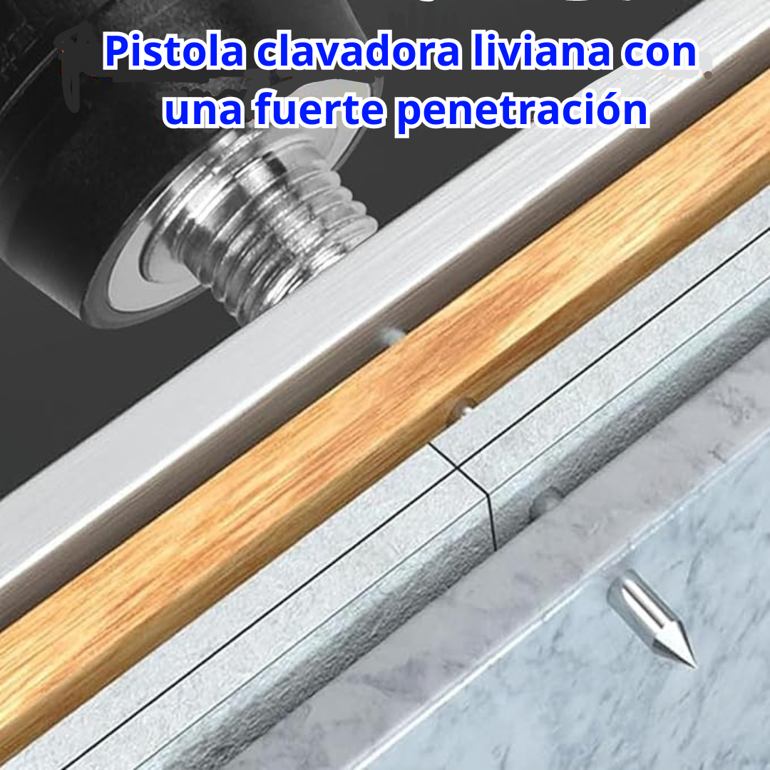 Pistola de Clavos (maletín y clavos INCLUIDOS)