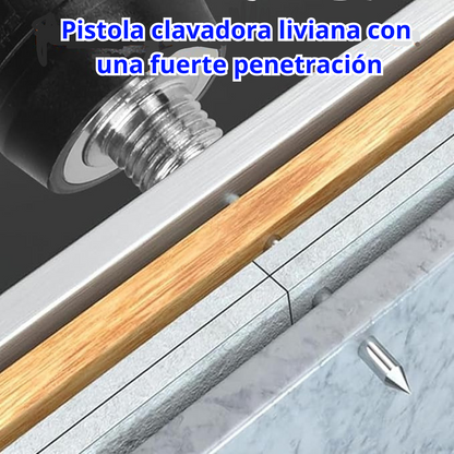 Pistola de Clavos (maletín y clavos INCLUIDOS)