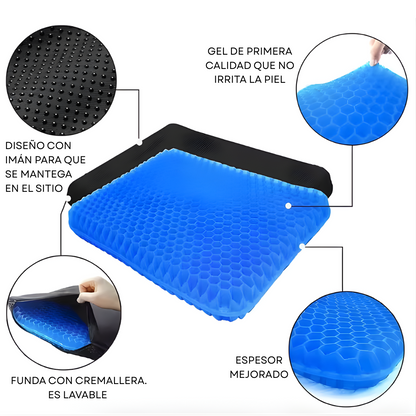 ERGOCLOUD™ - Cojín ergonómico de gel