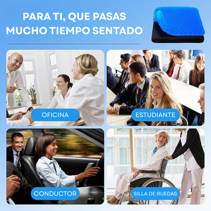 ERGOCLOUD™ - Cojín ergonómico de gel