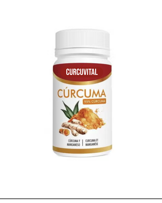 Cúrcuma 30 cápsulas - CURCUVITAL